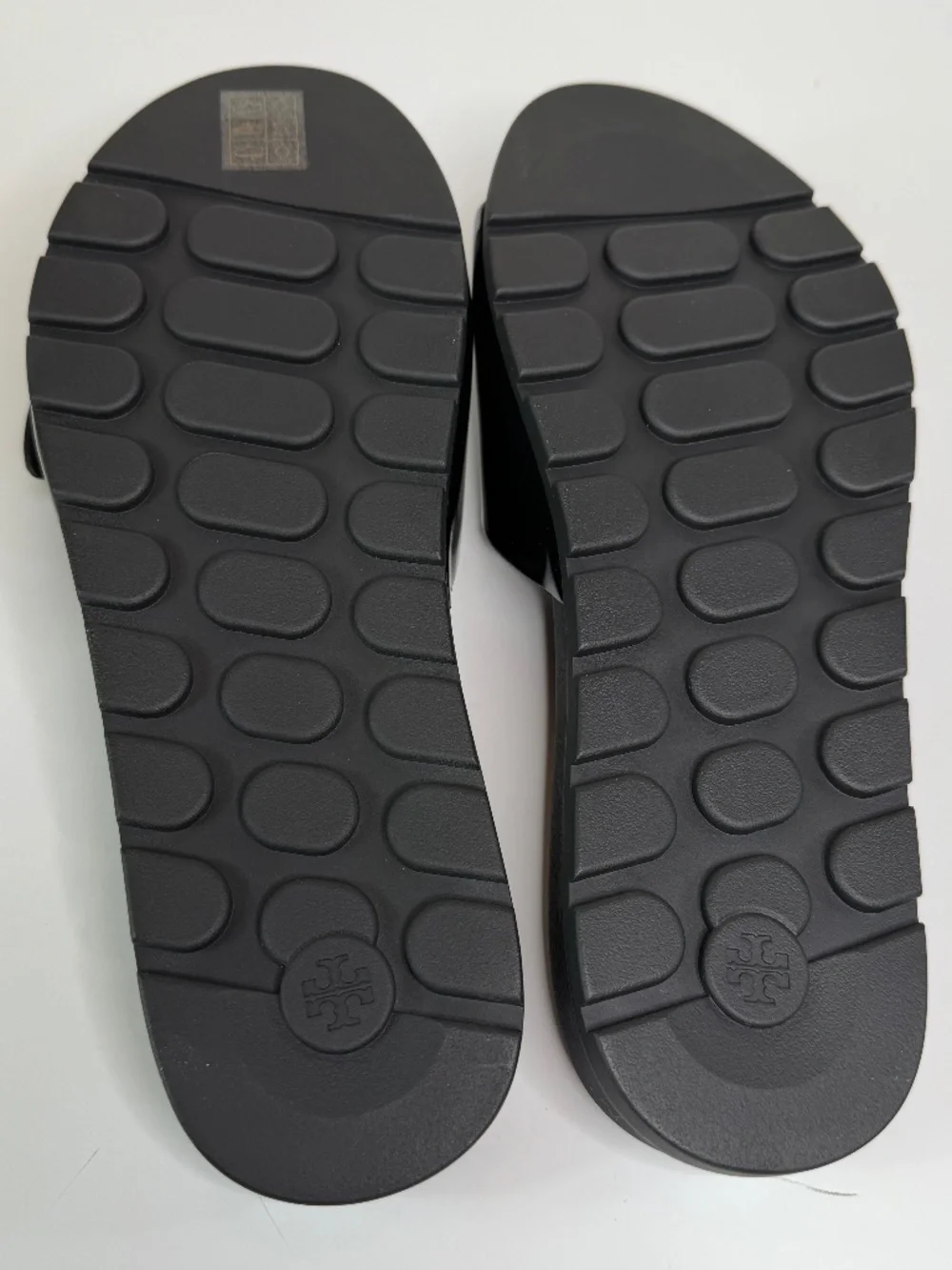 Tory Burch Women's Mellow Buckle Slide Sandals - Black